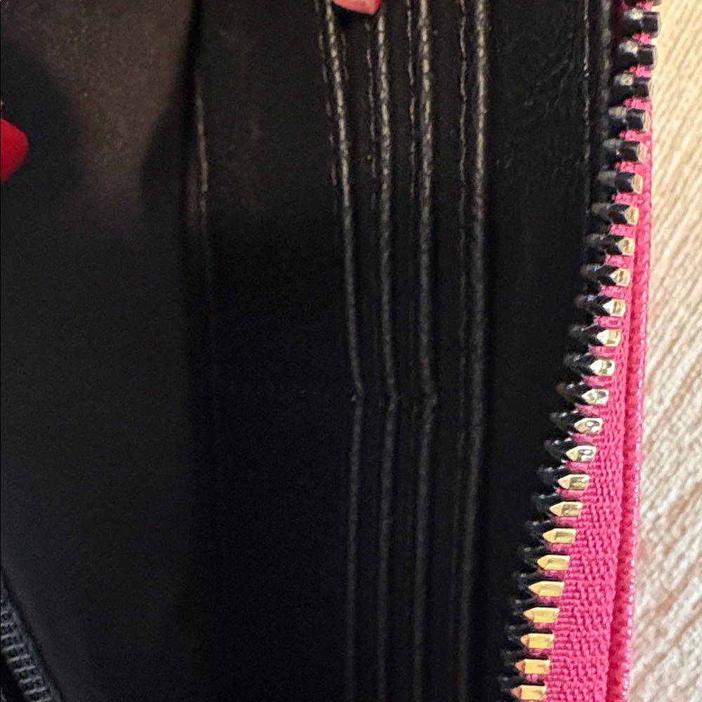 Betsey Johnson Fuchsia Clutch with Bow Detail - Picture 13 of 14